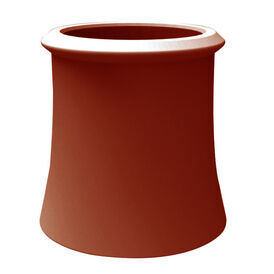 Clay Solid Fuel Roll Top Chimney Pot