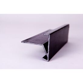 Areco Weatherproof GRP Asphalt Roof Edge Trim - 2.5m x 55mm x 60mm