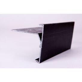 Areco Weatherproof GRP Asphalt Roof Edge Trim - 2.5m x 90mm x 90mm