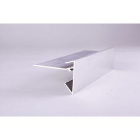 Areco Nutrim Aluminium Felt Roof Edge Trim - 2.5m Length