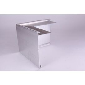 Areco AF15 Aluminium Roof Edge External Corner Trim - 200mm x 200mm x 150mm