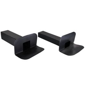 TRC EPDM Thru-Wall Parapet Horizontal Drain Outlet (Including Leafguard)