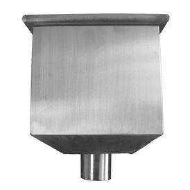 Stainless Gutta Hopper Head - Charlotte