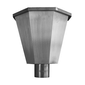 Stainless Gutta Hopper Head - Margaret