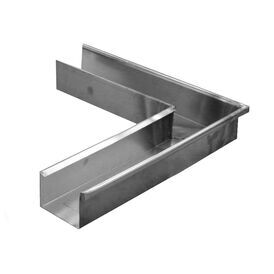 Stainless Gutta 90º Box Corner
