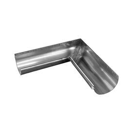 Zinc Gutta Zinc Large Half Round Corner - 135º Internal - 185mm x 95mm