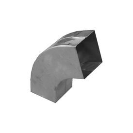 Zinc Gutta Zinc 80x80mm Downpipe - 72º Bend