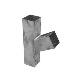 Zinc Gutta Zinc 80x80mm Downpipe - Branch