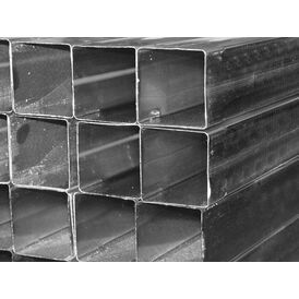 Zinc Gutta Zinc 80x80mm Downpipe - 2400mm Length (with connector)