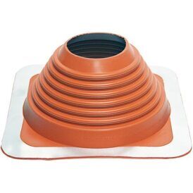 Aztec Master Flash Standard No 9 Silicone Pipe Flashing - Red (241mm - 520mm)