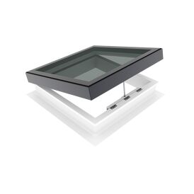 Em Glaze S8 Flat Glass Rooflight (Trickle Vents / Manual Spindle) - 1100 x 1100mm