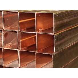 Coppa Gutta Copper 80x80mm Square Downpipe