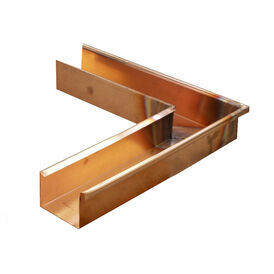 Coppa Gutta Copper Standard Box Corner - Special Angle External - 90mm x 65mm