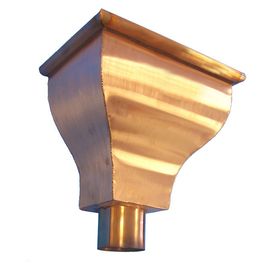 Coppa Gutta Hopper Head - Catherine in Copper - 210mm x 240mm x 170mm