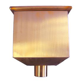 Coppa Gutta Hopper Head - Charlotte in Copper - 300mm x 220mm x 220mm