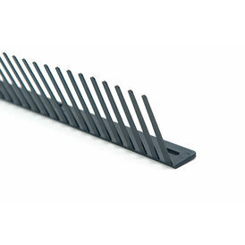 Timloc Eaves Comb Filler For Profiled Roof Tiles (1m) - Black (Pack of 50)