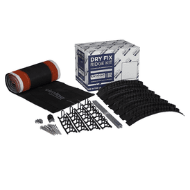 Timloc 6m Roll Out Ventilated Dry Fix Ridge System (Black)