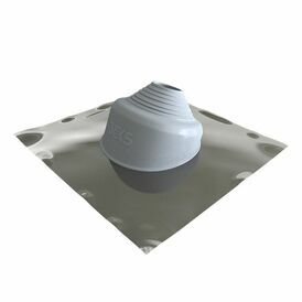 Seldek Aluminium Pitched Roof Flashing - Grey Silicone (150 - 280mm)
