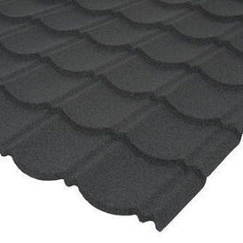 Corotile Lightweight Metal Roofing Sheet (Charcoal Grey) - 1140mm x 860mm