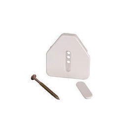 Corotherm Self Supporting Roofing End Caps (White)