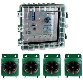 Super BirdXPeller Pro 4-Speaker Bird Scarer System (Version 2)
