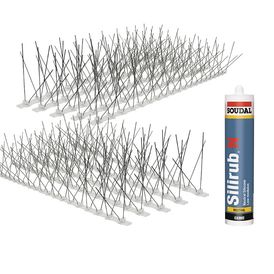 PestFix Pigeon Spikes &amp; Adhesive (5 Metre Kit)