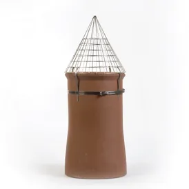 Cone Top Strap Fix Stainless Steel Chimney Bird Guard