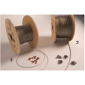 Stainless Steel Wire Rope 2mm 7X7 Strand