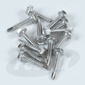 25mm Self Drill Hex Head Screw Stainless Steel Carbide Tip Max Steel Thickness 3mm