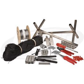 75mm Seagull Netting Dormer Roof Kit 5m x 5m Translucent - Medium