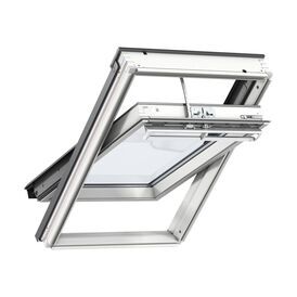 VELUX GGL PK04 207030 White Painted Centre Pivot Solar INTEGRA Window - 94cm x 98cm