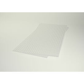 Corotherm Clickfit Easy Fit Polycarbonate Roofing Panel (Clear) - 3000mm x 500mm x 16mm