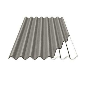 Eternit Profile 6 Fibre Cement Roofing Sheet - Natural Grey