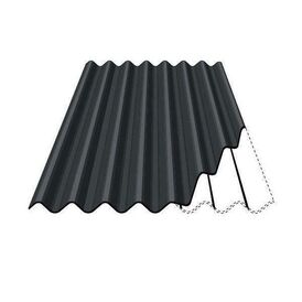 Eternit Profile 6 Fibre Cement Roofing Sheet - Black