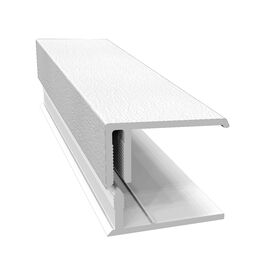 Freefoam 2-Part Edge Trim For PVC Cladding Boards - 3m