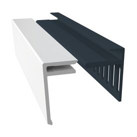 Freefoam Fortex Cladding 25mm 2-Part Multi-Vent Starter/Cover Trim – 3m