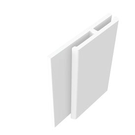 Freefoam PVC 'H' Edge Reveal Liner Cladding Extension Trim - 3m