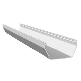 Freefoam Freeflow 114mm uPVC Square Gutter Lengths - 4m