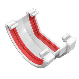 Freeflow uPVC Square To Round Gutter Adaptor