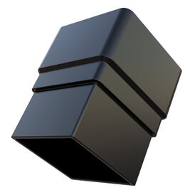 Freeflow 65mm uPVC Square Downpipe Socket