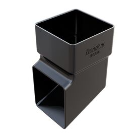 Freeflow 65mm uPVC Square Downpipe Shoe