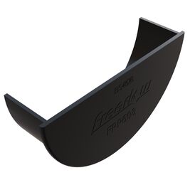 Freeflow 112mm uPVC Half Round Gutter Internal Stop End