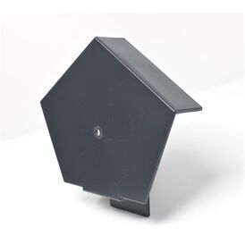 European Plastics Type D Concrete Tile Ridge End Cap