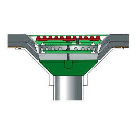 Caroflow Discharge Spout To Suit 75mm Threaded Adaptors