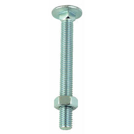 Olympic Fixings M6 Carriage Bolts & Nuts (Box of 100)