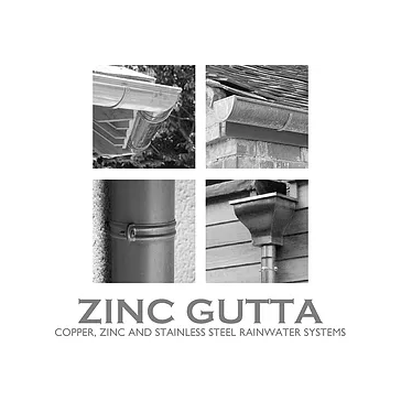 Zinc Gutta Zinc Large Ogee Corner - 135º External - 152mm x 130mm