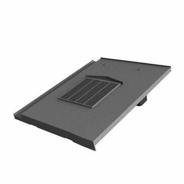 Glidevale Universal Flat Interlocking In-Line Tile Vent - 420mm x 330mm (Grey)