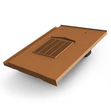 Glidevale Universal Flat Interlocking In-Line Tile Vent - 420mm x 330mm