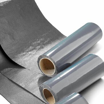 Protect AluFlash Embossed Lead Free Lightweight Flashing - 450mm x 5m (Grey)