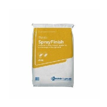 British Gypsum Thistle Spray Finish Plaster - 25kg